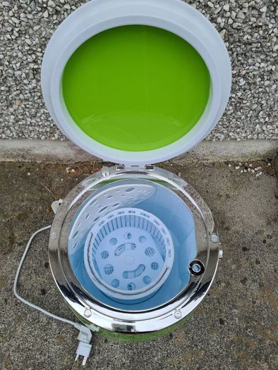 OneConcept Ecowash-Pico Garden Edition Mini Washing Machine