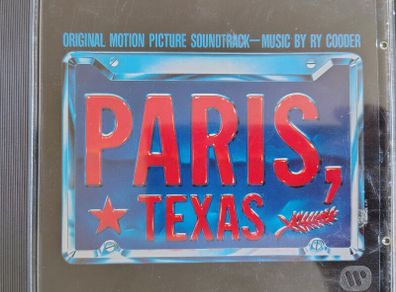 Ry Cooder - Paris, Texas (Original Motion Picture Soundtrack) CD (1985) 2000 Reissue Country Blues EX+