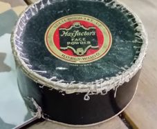 Antique Max Factor  Powder Box