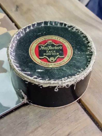 Antique Max Factor  Powder Box