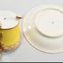 Ultra rare Old Vienna large cup and saucer 1870 Image 6