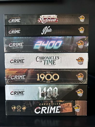 Chronicles of Crime + 6 expansions - Board Game