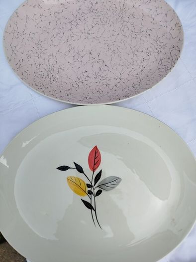 Midcentury Platters x 2