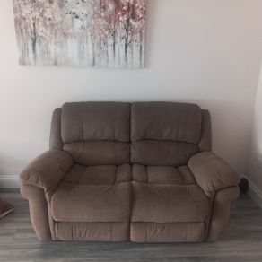 2 seater recliner sofa & arm chair