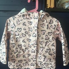 girl heart raincoat