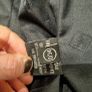 Leather coat Y2K black Image 3