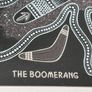 Vintage Australian Aboriginal design by artist Lewis Burns Image 4