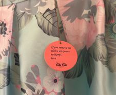 Chi Chi dress in size 16. New never worn . Pretty dress to wear on Weddings or any special occasion .