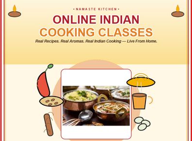online indian cooking classes