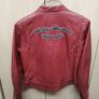 Harley Davidson Ladies Red Leather Jacket Image 2