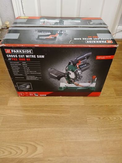 Parkside cross cut mitre saw.