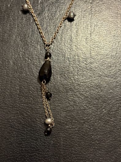 silver necklace