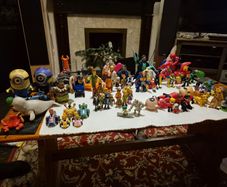 Big selection of character toys
