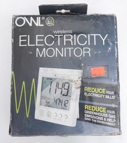 Owl Wireless Electricity Monitor Energy Usage Meter NEW Boxed