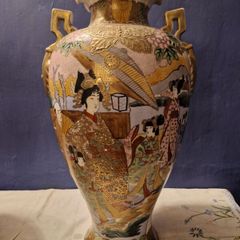 Antique Porcelain Vase x2