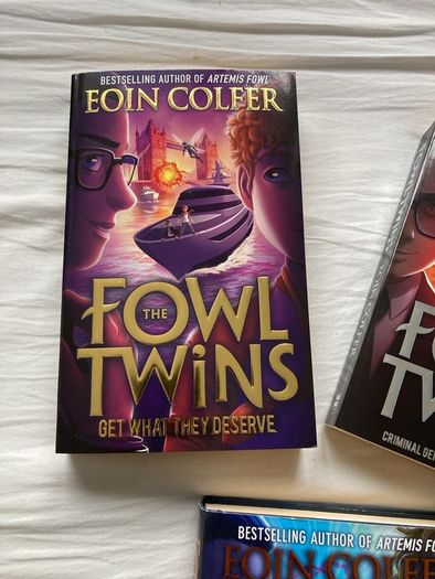 Fowl Twin series by Eoin Colfer