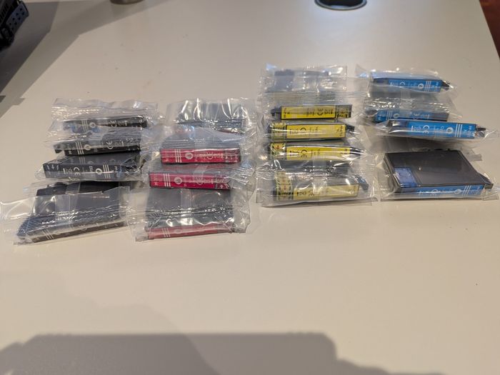 Epson stylus inkjet printer copier scanner SX515 plus ink cartridges