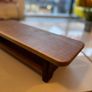 Handmade Solid Oak & Walnut Dual Monitor Stand Image 6