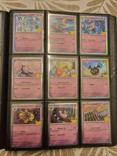 Pokemon 30Th Celebration Base set cards