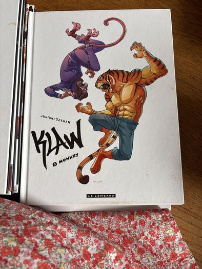 13 Klaw French comics in French