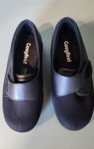 Cosyfeet Karena Black Ladies Shoes - Size 4