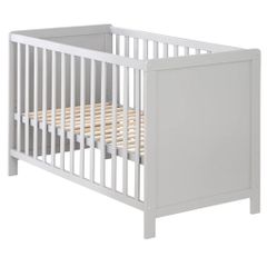 free white baby cot