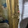 A Large 19th century plumage tapestry in a heavy guilt frame. Image 7