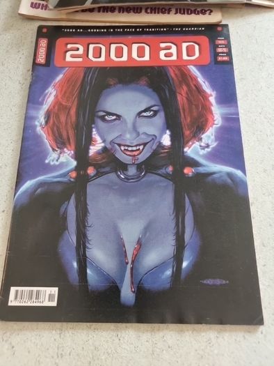 11 editions of 2000ad from 1994 to 1999