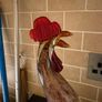 Murano Vintage Glass Rooster Image 2