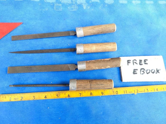 Four 6" Files
