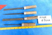 Four 6" Files