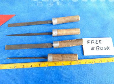 Four 6" Files