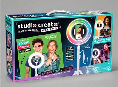 Studio Creator Video Making Ultimate Kit White