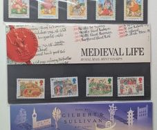 3 x Great Britain Presentation Packs - Mint Stamps