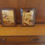 Stunning Pair of High Quality Vintage Mid Century Handmade Marquetry Panels Featuring Land & Seascape Scenes of the Amalfi Coast, By A.Cuomo, Sorrento Image 2