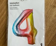 Unused - Foil Ballon "4"
