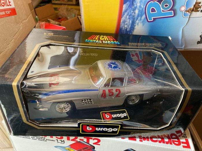 Mercedes 300 SL Mille Miglia 1/18 Burago New