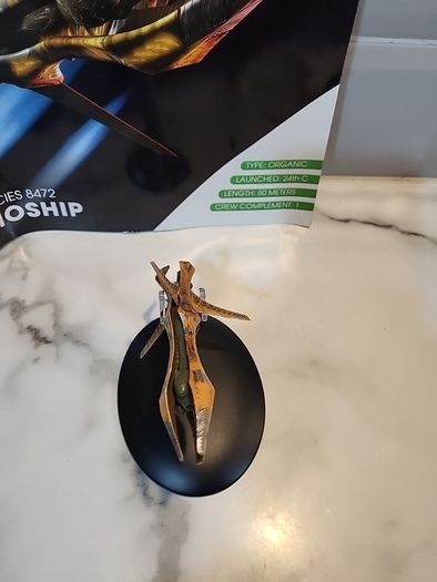 star trek eaglemoss species bioship