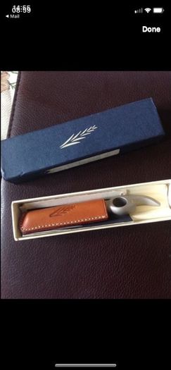 Corkscrew & Bottle Opener in Leather Case