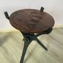 wooden carved table Image 3