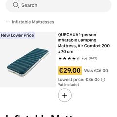 AirBed Decathlon Quechua Matelas Gonflable