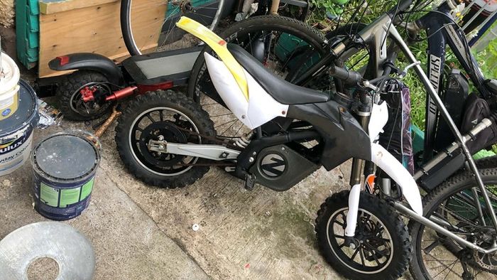 electric scrambler bike