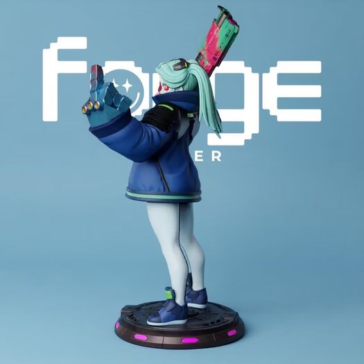 Rebecca cyberpunk edgerunners resin 3d print