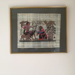 Art - Egyptian Painting on Papyrus.