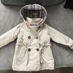 Zara baby girl trench coat