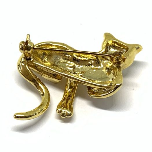 Vintage D'Orlan panther brooch