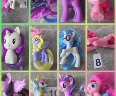 2e Each - Selection 1 - McDonalds Toys MLP G4 My Little Pony
