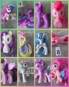 2e Each - Selection 1 - McDonalds Toys MLP G4 My Little Pony