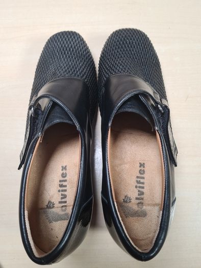 womens ALVIFLEX orthopaedic comfort and wellness shoes black Size UK 7 EU 40