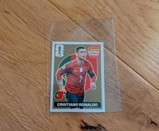 Cristiano Ronaldo Gold Panini Extra Sticker